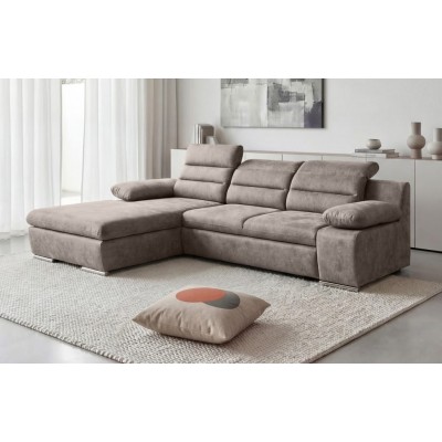 Minkštas kampas GRECO-MINI (Bangkok Taupe) K - TEIRAUTIS